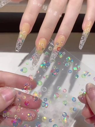 泡泡美甲款式#美甲分享 #美甲💅 #夏日泡泡美甲款式#夏日美甲款式#美甲分享