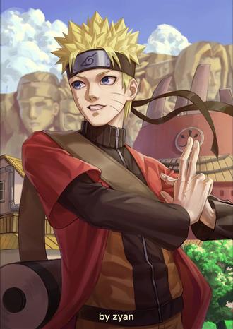 复盘创作过程 漩涡鸣人,参上!#绘画 #绘画过程 #画画 #绘画日常 #火影忍者