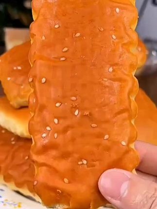 RX【到手两斤装】正宗东北老式鸡蛋大饼干传统手工经典香味传统糕点 #美食  #太好吃了  #快来一起尝个鲜  #每日分享