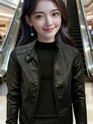 罗蒙新款男士立领皮衣,把秋冬帅感焊在身上!软质皮料不僵硬,立领利落还防风,韩系剪裁显瘦不压身,兼顾机车酷感与日常休闲。不管内搭白T清爽出街,还是叠穿卫衣潮范十足,通勤、约饭、骑行都适配。爆款版型不挑身材,百搭属性省掉搭配烦恼,秋冬穿它既有皮夹克的飒,又有休闲风的自在,帅气不费力#皮衣搭配 #皮衣外套搭配 #皮衣夹克 #高端男装 #秋冬穿搭