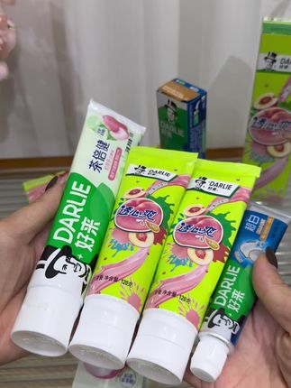 本来不想买!好来牙膏9块9两支,老公用了催我再囤,太值~#黑人好来 #牙膏推荐