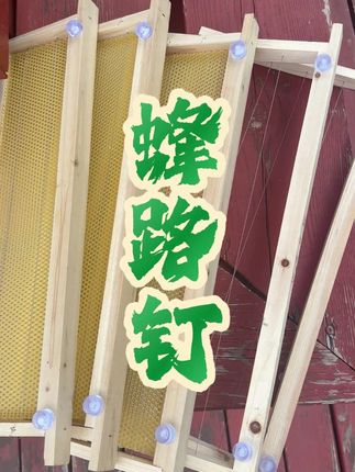 蜂路固定不用愁,这款蜂路钉来解忧!#蜜蜂养殖 #蜂箱配件 #蜂路固定 #巢框工具