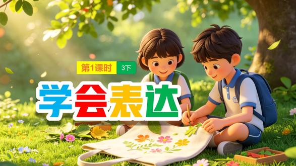 学会表达道德与法治三年级下册公开课PPT课件教学设计 #道法公开课 #学会表达 #道法PPT #道德与法治优质课 #新版道法