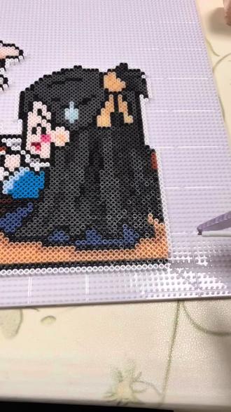 逐玉:青天大老爷!#热点 #拼豆图纸 #逐玉 #拼豆 #西安