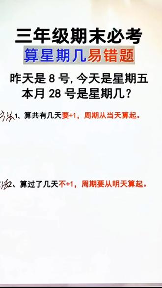 三年级下册数学期末重点,必考求年月日易错题解析,推荐这套王朝霞期末复习导航专项训练,有考点总结和专项易错题训练,还有四套真题卷 #小学数学 #必考考点 #期末必考