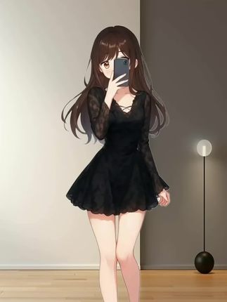#黑色连衣裙 #jennie甜辣穿搭攻略 #氛围感穿搭 #约会穿搭 #女人味穿搭