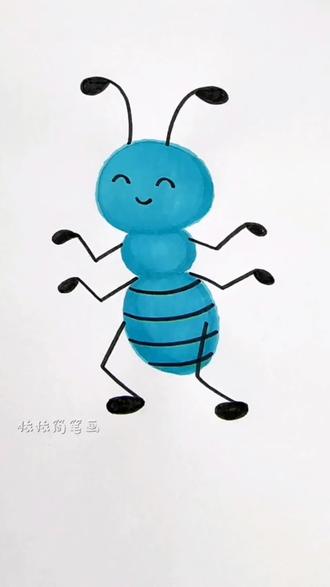 一起来试试吧!#一起学画画 #亲子简笔画