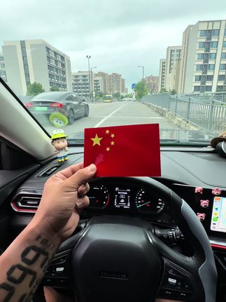 再过十几天大街小巷将飘满五星红旗赶快安排起来磁吸不留胶 #五星红旗迎风飘扬 #国庆 #热门#热烈 #国旗