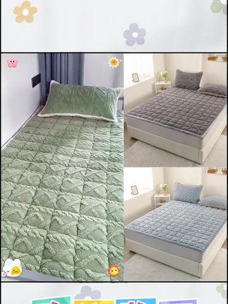加厚立体提花塔芙绒床垫,加绒加厚不跑床学生宿舍单人床褥垫子,柔软舒适又保暖#床垫 #塔芙蓉床垫 #牛奶绒床垫 #加绒床垫#宿舍床垫