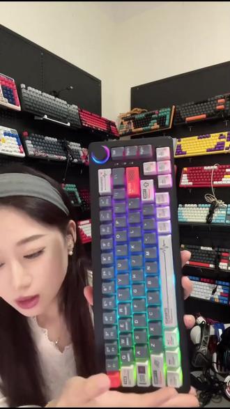 二手达尔优CK68!清洁消毒+热插拔送轴!