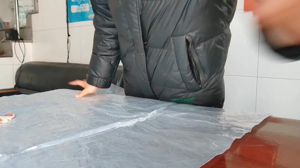 #第一视角 纯干无水的羊肉卷卷制过程。#羊肉卷