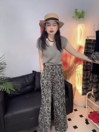 #冰丝直筒裤#谁穿谁好看#慵懒风穿搭 ##源头工厂