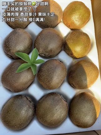 随手买的猕猴桃惊艳到我了!皮薄肉厚,果肉饱满到炸裂~ 一口爆汁的甜润里藏着一点点俏皮的酸,维C直接拉满!这波入手不亏!#猕猴桃 #新鲜应季水果 #酸甜可口#口感特别好#优质农产品