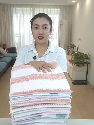 可算是等到9.9发30条啦真是太便宜啦#洗碗巾 #抹布 ##厨房抹布