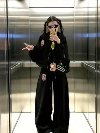 #酷女孩穿搭 #慵懒风穿搭 #拽姐穿搭