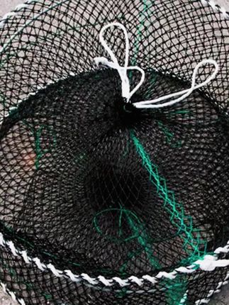 螃蟹笼子海用蟹笼捕蟹笼青蟹笼圆形折叠弹簧笼海虹捕蟹网 #好货推荐 #户外装备 #野外户外 #户外用品 #捕蟹笼