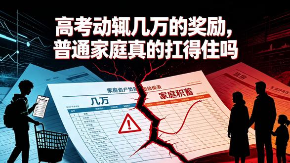孩子列出高考标配清单压垮家长! 客观拆解当下高考后高消费风气,从家庭收支、财商思维角度分析普通家庭真实财务压力。区分刚需消费与攀比类溢价消费,聊聊网络内容催生的消费攀比氛围,梳理亲子之间合理的金钱边界,分享适合普通人的收支规划思路,引导理性看待考后奖励,仅做观念科普,无任何消费引导。#普通人生活 #延迟满足 #金钱认知 #家庭抗风险 #高考清单