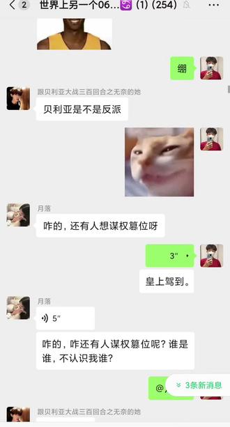 这谁能绷住。@月落 #聊天记录 #语音 #搞笑