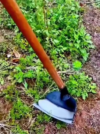 【锰钢加厚】锰钢挖地草锄农用长柄锄草利器锄地除草锄头适用 #农民实用菜地除草 #农用工具全钢锄头 #农用锄草松土工具 #省时又省力 #农民好帮手