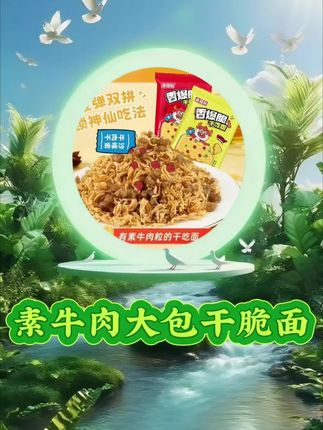 素牛肉大包干脆面!一口爆香,解馋无负担#好吃不贵经济实惠 #解馋零食 #每日推荐