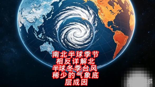 南北半球季节相反,详解北半球冬季台风稀少的气象底层成因 冬天 南北半球季节相反,详解北半球冬季台风稀少的气象底层成因 冬天的台风为什么这么少 #北半球冬季极少出现台风的科学气象原理科普 #季节温差与海水温度如何直接影响台风生成数量 #冬天的台风为什么这么少 #高运京