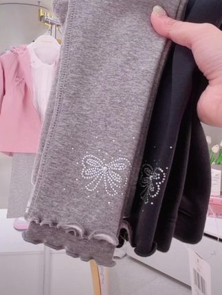 商城独享巴拉巴拉童装儿童长裤女童冬装加绒打底裤子洋气保暖百搭