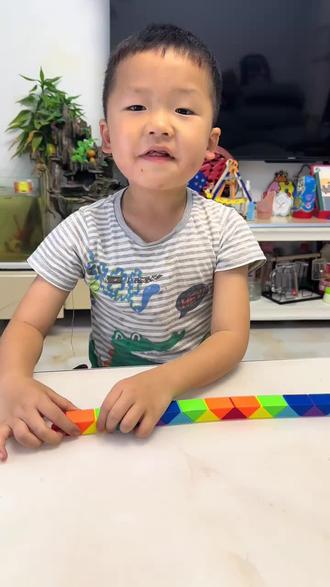 36段魔尺3款爆款教程|爱心+火箭+弹簧,一遍学会#36段魔尺 #魔尺教程 #益智玩具 #手工DIY #亲子手工