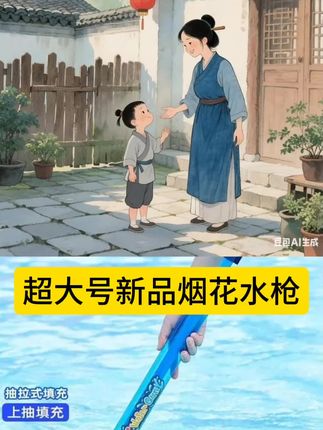 #水枪 #启蒙教育 #亲子教育 #陪孩子一起长大 #育儿经验分享