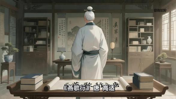 金戈铁马写风骨,悲慨之中见豪情——高适《燕歌行》