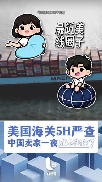 美国海关5H严查!中国卖家一夜成本失控? #热点 #亚马逊跨境电商 #海关 #亚马逊开店 #跨境电商运营