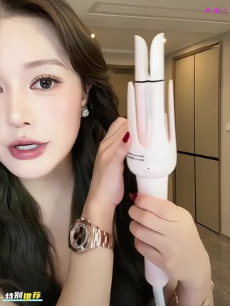 巨好上手的全自动卷发棒!韩式氛围感大波浪谁用谁好看!#自动卷发棒#卷发教程#手残党也能学会的发型##大波浪卷发#修饰脸型