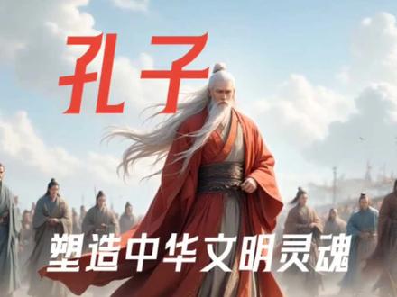 孔子:塑选中华文明灵魂 创立儒家思想,影响中国两千多年;奠定教育、伦理、秩序、文化认同;让中国人形成重礼、重孝、重和、重家国的民族性格#历史 #历史人物 #历史故事 #涨知识#国学文化 #国学智慧