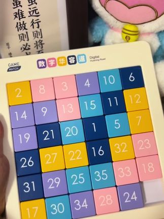 数字华容道#思维训练 #益智游戏 #休闲娱乐 #数字华容道 #华容道
