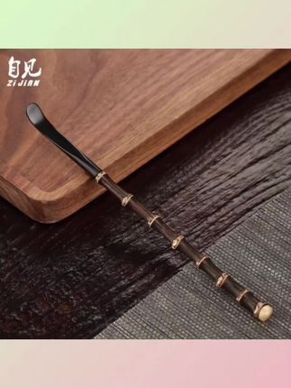 #茶生活 竹茶拨单个无漆茶勺功夫茶具茶道六君子配件日式茶艺茶匙茶扒茶荷#茶具 #茶配件 #茶勺 #茶勺茶铲
