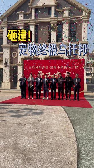 泰豪宠物小镇开工了!#宠物市场 #宠物小镇 #宠物 #宠物知识 #宠物成精啦