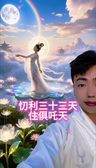 第6集 | 我来到了,忉利三十三天的第六天,住俱吒天! #ai生成视频 #创作者中心 #创作灵感 #佛教文化 #程言之 你知道忉利三十三天,藏着一座住俱吒天吗?须弥山顶,帝释天侧,不惹喧嚣,自成一方清宁。