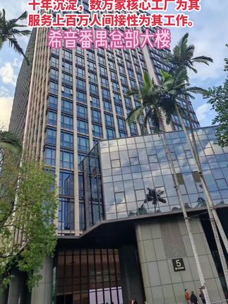 中国最大的服装公司总部大楼,希音总部。年销售380亿美元,中国500强。几万家供货商为其生产货品,上百万服装人为其间接性服务。一家成就了无数服装人的巨无霸服装企业。希音模式数据牛,小单快反,货品严,单价低。成长为服装界的庞然大物。#希音 #努力的服装人 #记录真实服装人 #广州制衣 #服装跨境电商