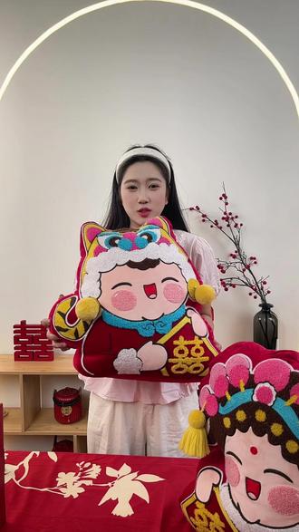 压床娃娃的讲究你们知道吗? #结婚 #玩偶 #压床娃娃 #福娃