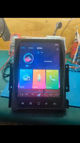 江淮思皓原车触摸屏脱胶无反应更换触摸屏#汽车导航音响维修 #360全景模块维修