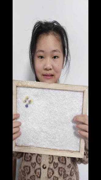 五年级上寒假科学作业-造纸工匠 #寒假作业 #造纸 #科学实验