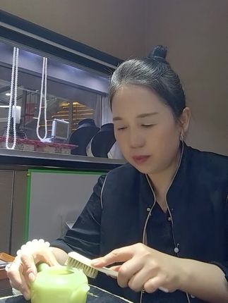 黄口茶壶#茶壶 #和田玉籽料 #原创视频 #日常分享 #手串