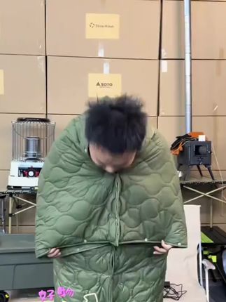#加热睡袋 #睡袋 #户外睡袋 #露营睡袋 #保暖睡袋