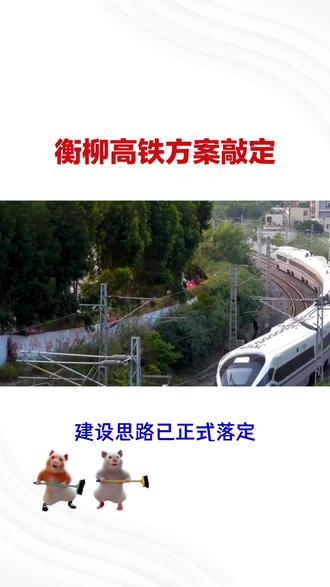 衡柳350公里新高铁方案敲定 全力冲刺纳入国家“十五五”规划 #十五五规划 #衡柳高铁 #湖南 #广西 #交通强国铁路先行