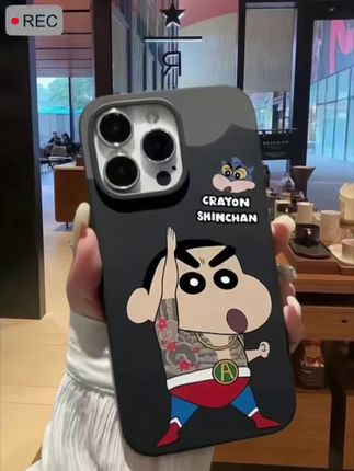 #潮牌手机壳 #蜡笔小新 #这个手机壳真的长在我心巴上了 #也太可爱了吧