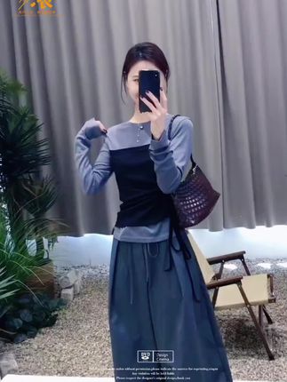 #韩系穿搭 #慵懒气质#谁穿谁好看