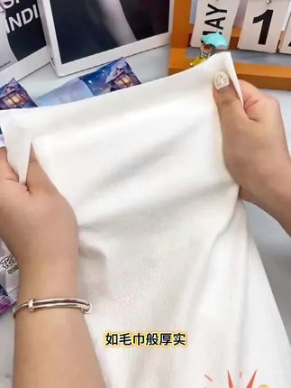 云感绵柔浴巾加大加厚如毛巾般厚实#一次性浴巾 #浴巾 #加大加厚