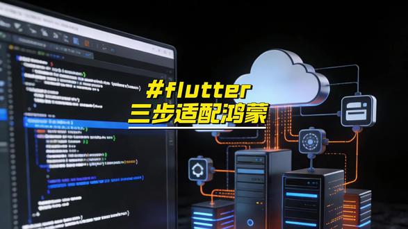 flutter三步适配鸿蒙 #鸿蒙os #app开发 #程序员 #华为