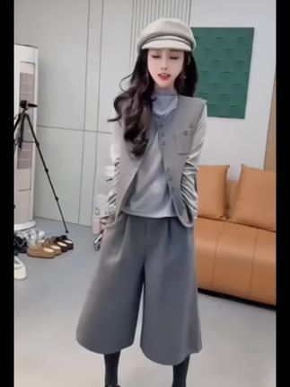 #时尚潮流穿搭#穿搭#三件套