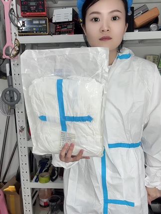 #防护服 #防尘服 #养殖场专用