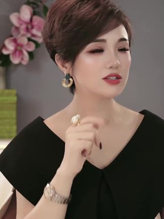 铜合金合成锆石耳饰 2025欧美轻奢新款复古高级感金色耳环女耳圈#热门 #热门音乐🔥 #热门短剧推荐